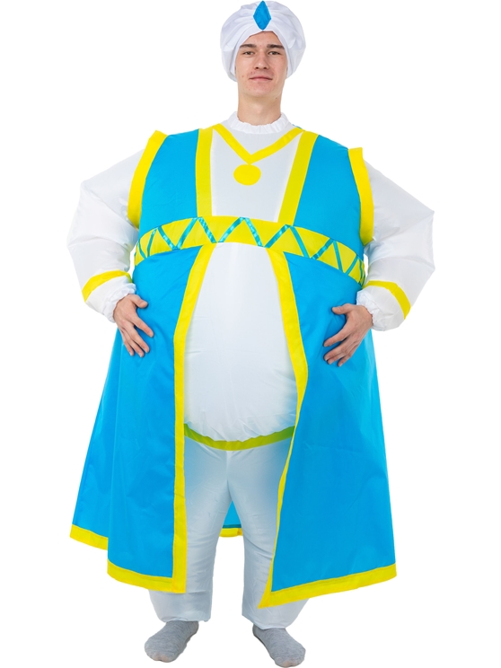 Карнавальный надувной костюм ростовая кукла Султан