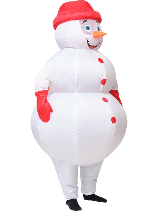 Снеговик - костюм новогодний своими руками
